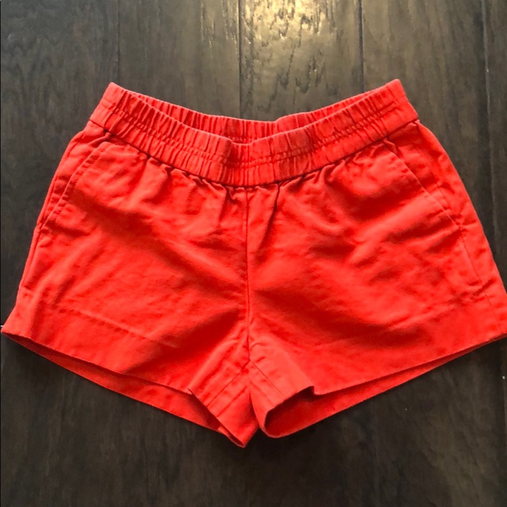 Orange/red shorts